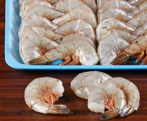 Whole Farmed White Shrimp 9/14 count