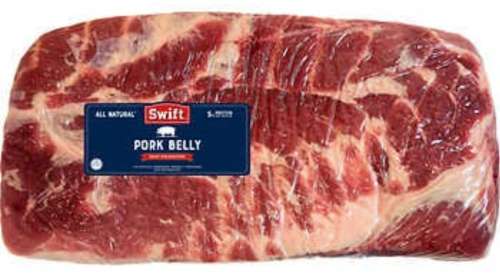 Pork Belly Boneless, Skinless 