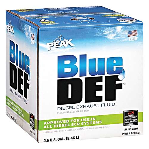 BLUE DEF DIESEL EXHAUST FLUID