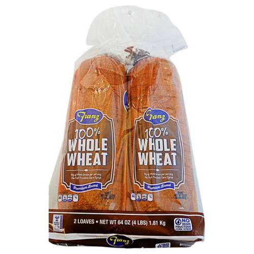 100% WHOLE WHEAT BREAD 