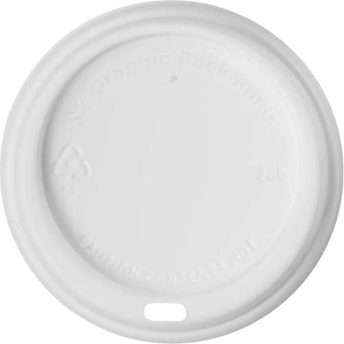 10-24 OZ WHITE DOME LID