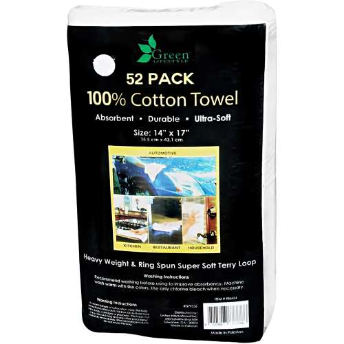 COTTON TERRY TOWELS