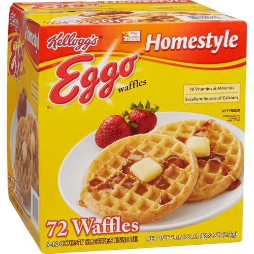 HOMESTYLE EGGO WAFFLES 