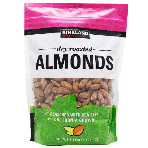 DRY ROASTED ALMONDS    