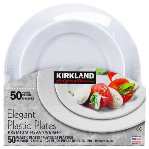 ELEGANT PLASTIC PLATES