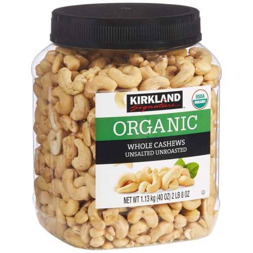 ORGANIC UNSALTED CASHEWS