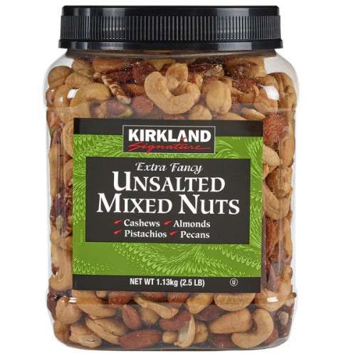 UNSALTED MIXED NUTS    