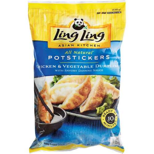 LING LING ALL NATURAL CHICKEN POTSTICKERS Valdez Market