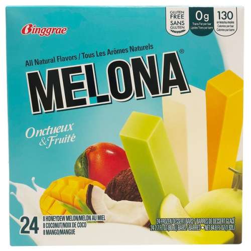 MELONA FRUIT BARS MANGO, MELON, COCONUT Valdez Market