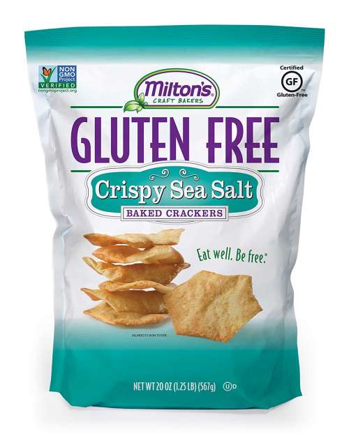 GLUTEN FREE SEA SALT CRACKERS