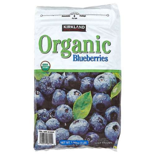 ORGANIC BLUEBERRIES KIRKLAND SIGNATURE     