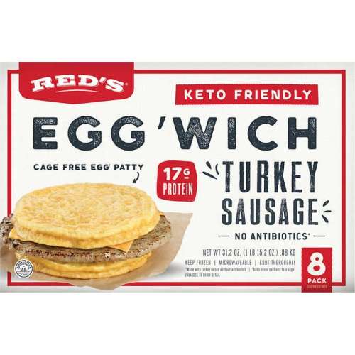 TURKEY SAUSAGE EGGWICH