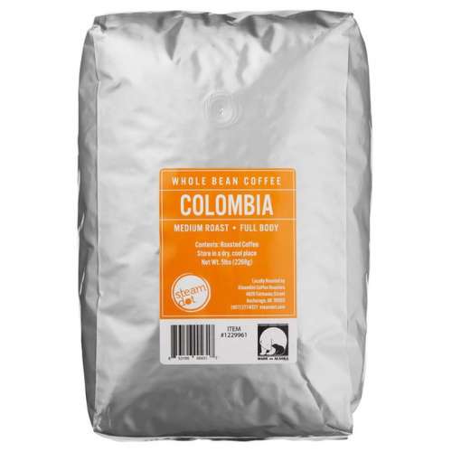 COLUMBIA WHOLE BEAN